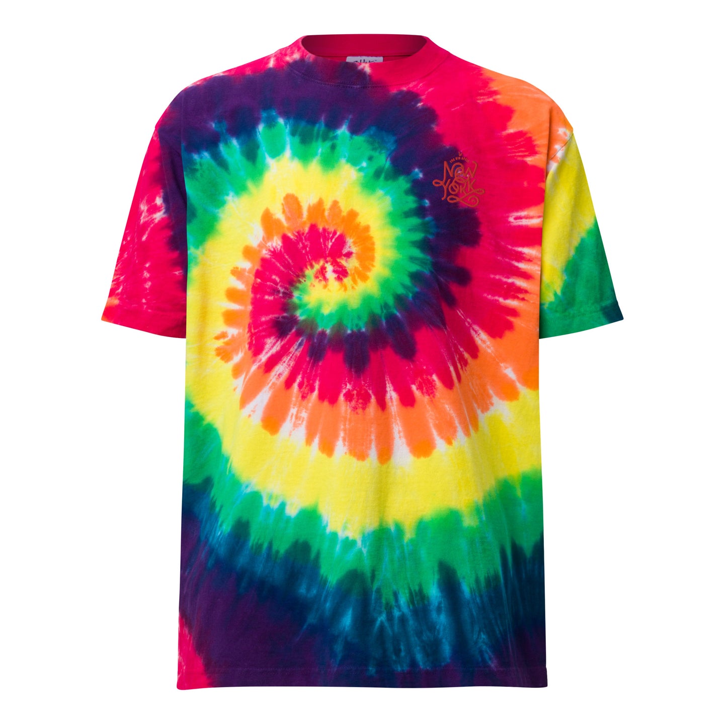 New York tie-dye t-shirt