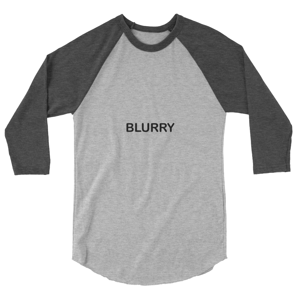 Blurry 3/4 shirt