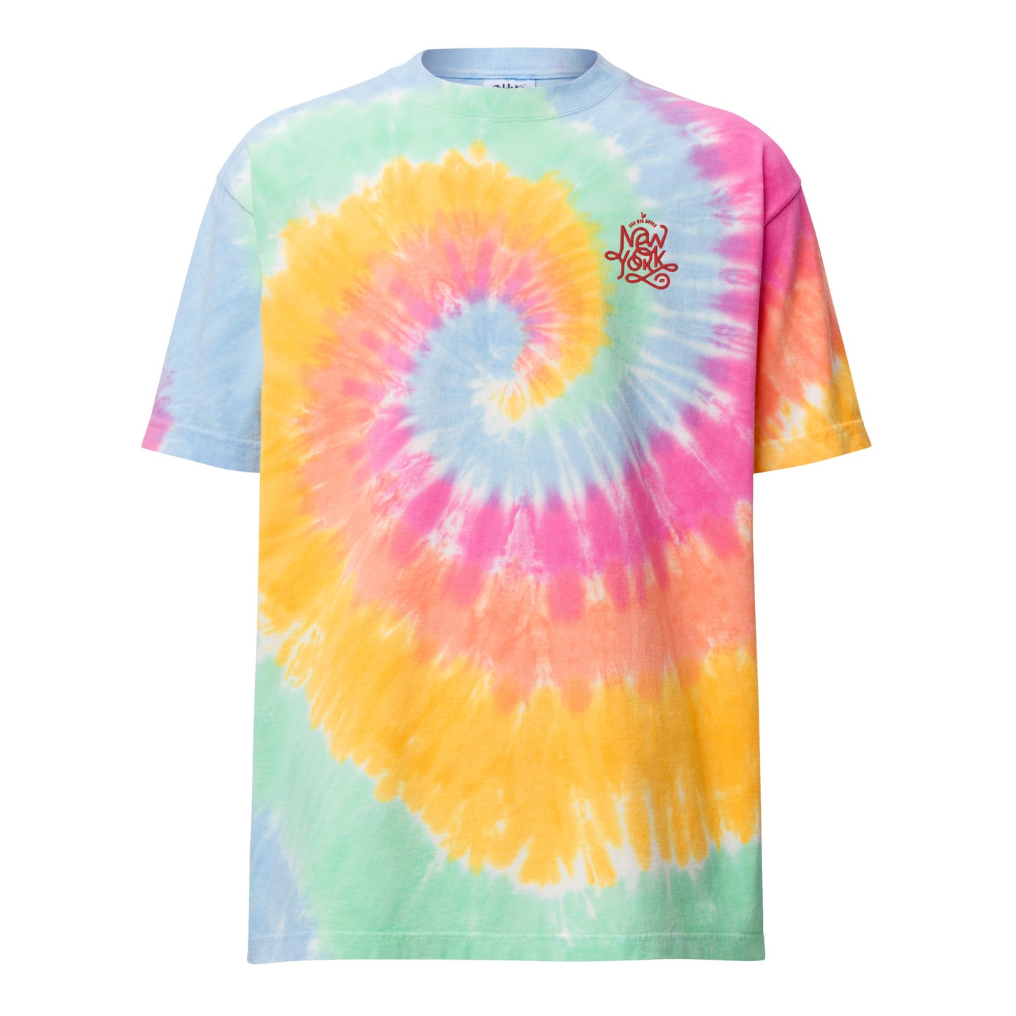 New York tie-dye t-shirt