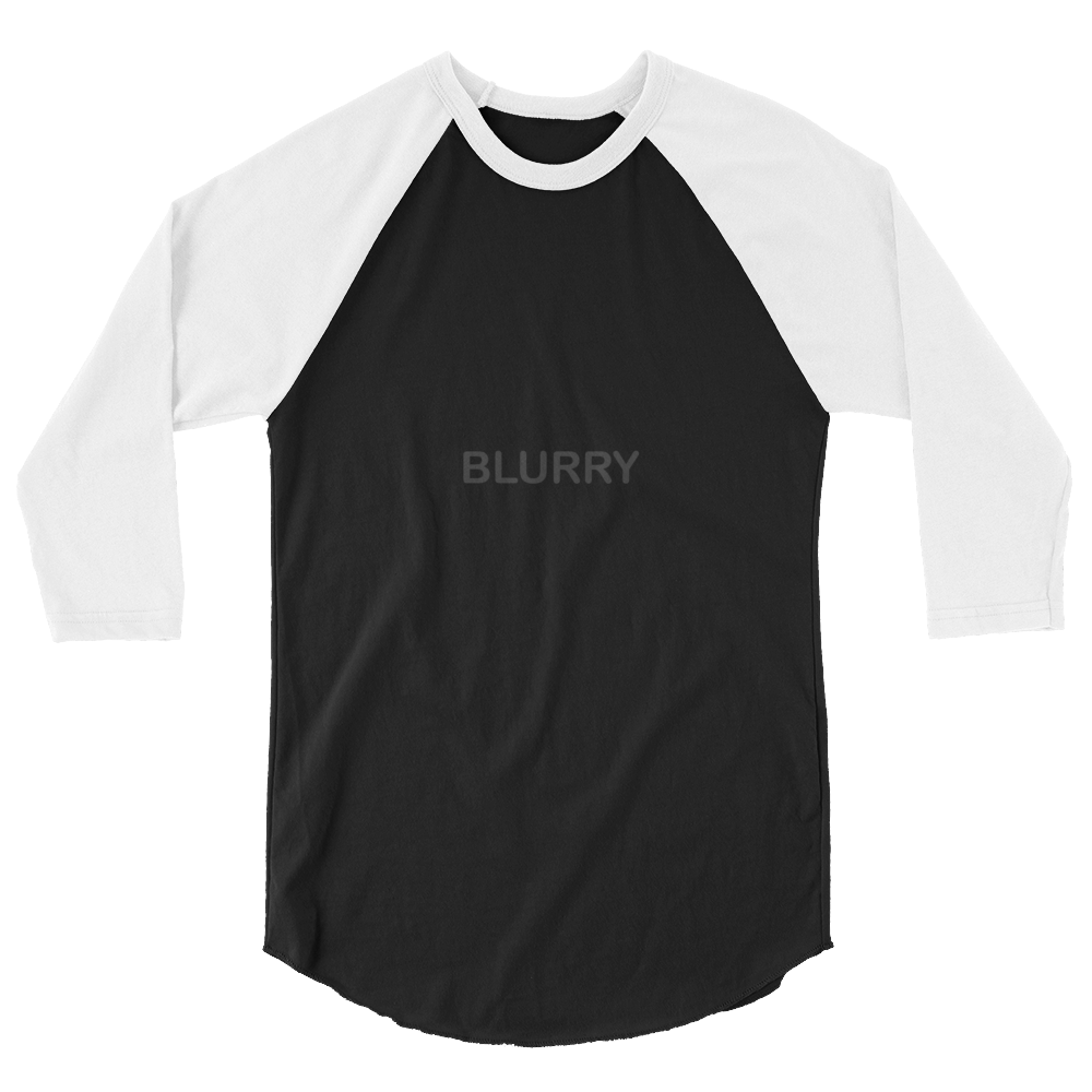 Blurry 3/4  shirt